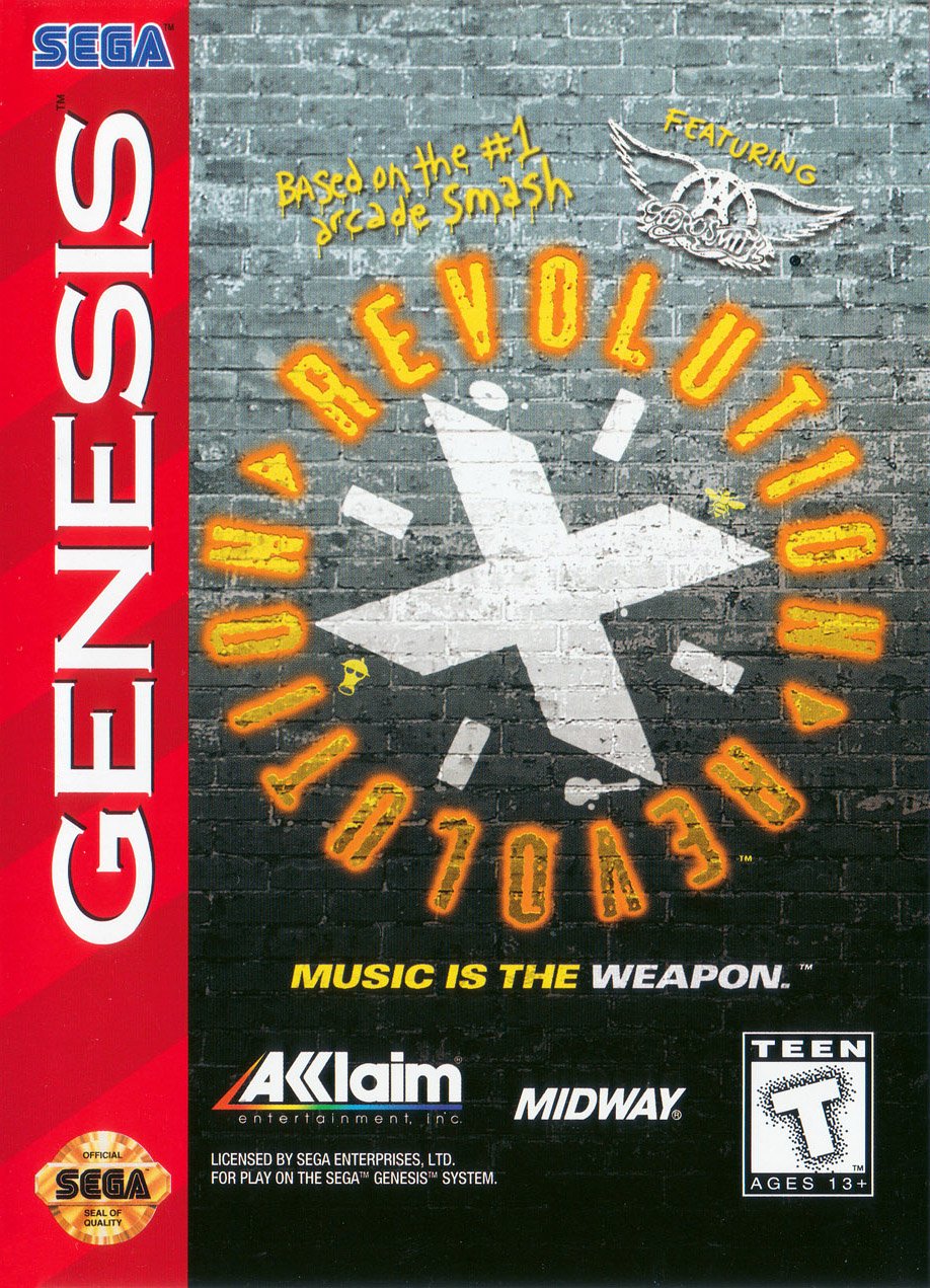 video game Revolution X Image