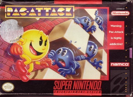 video game Pac-Attack Image