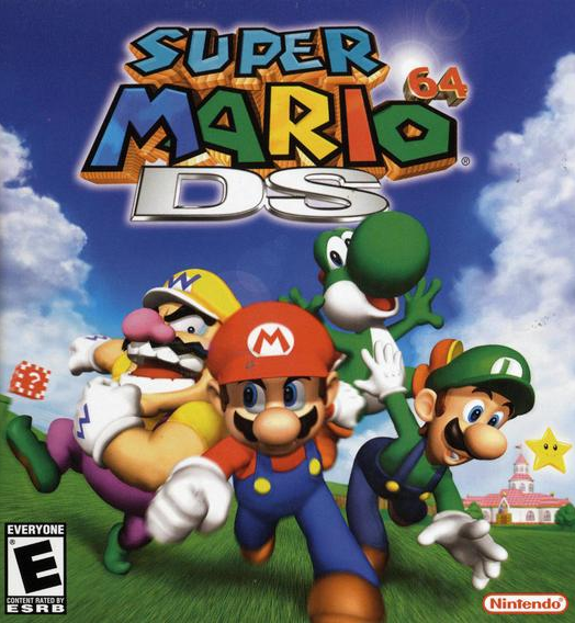 Super Mario 64 DS Video Game Box Art ID 164327 Image Abyss