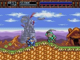 video game Rocket Knight Adventures Image