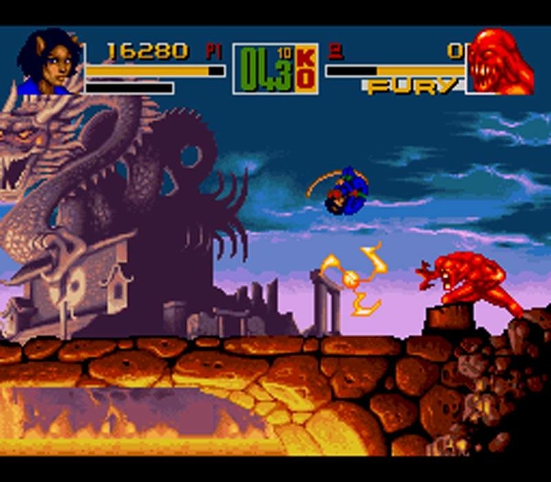 video game Shaq Fu Image