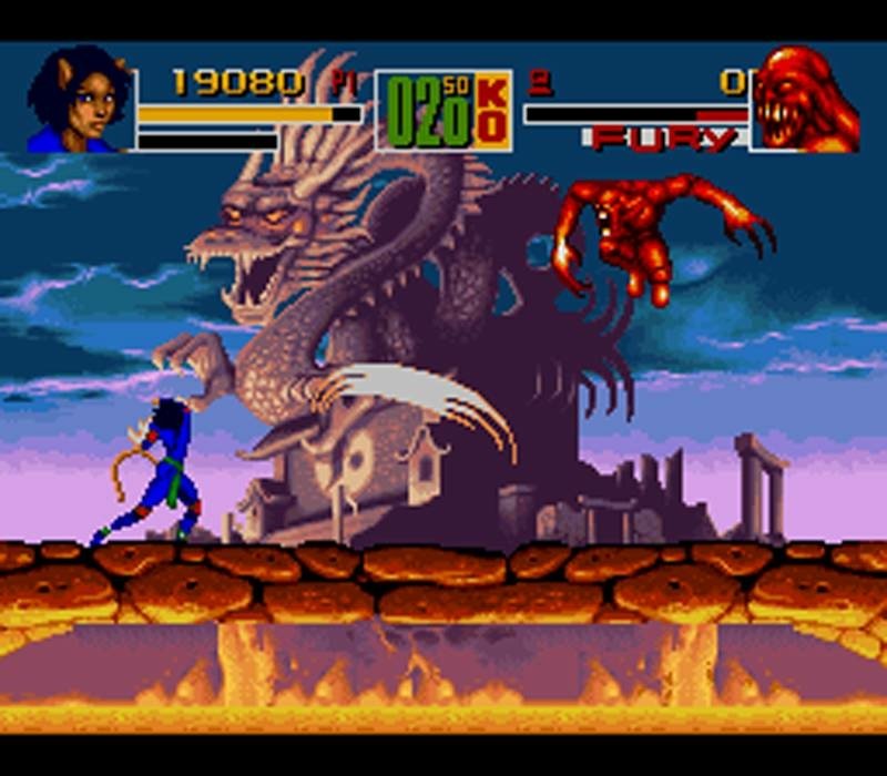 video game Shaq Fu Image