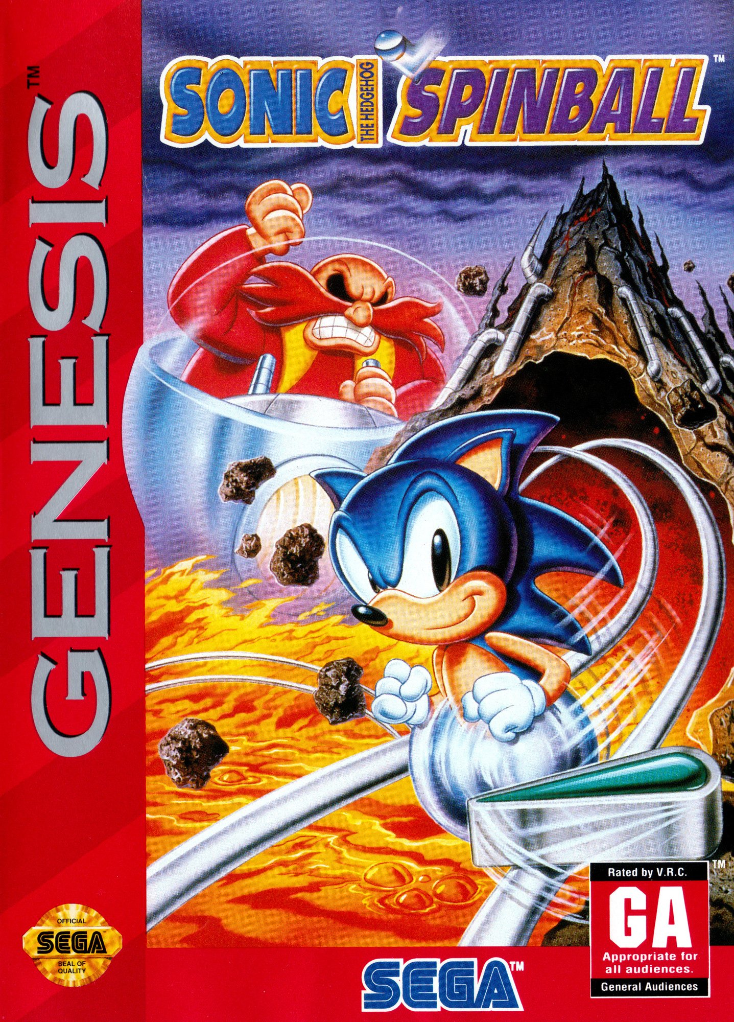 video game Sonic the Hedgehog Spinball Image
