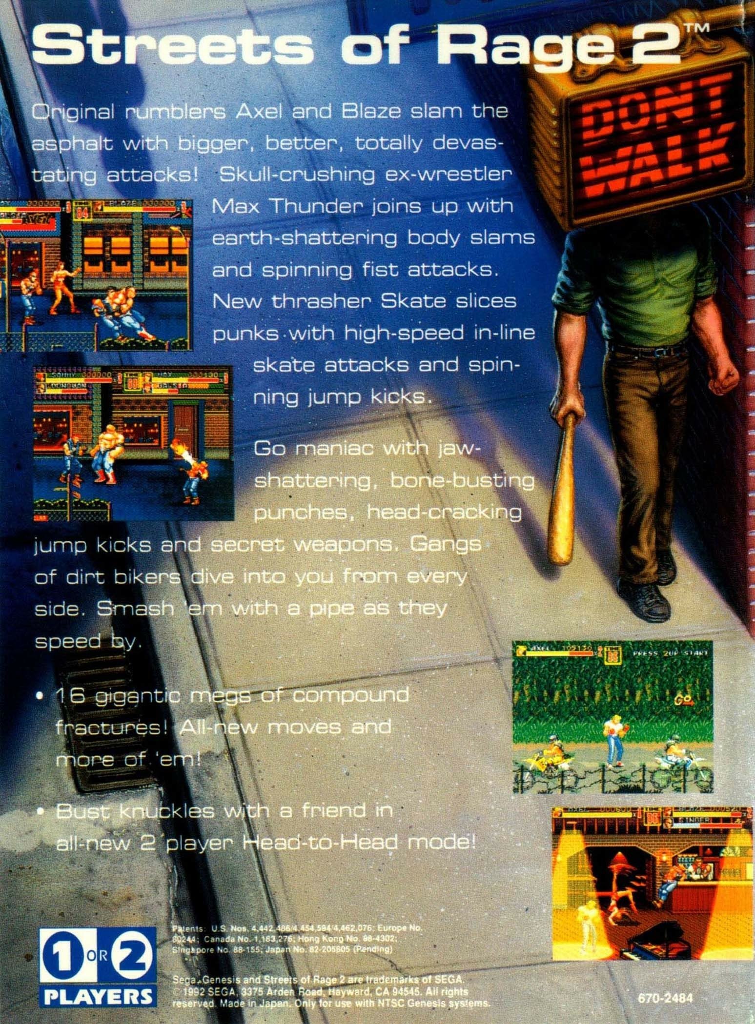 video game Streets of Rage 2 Image