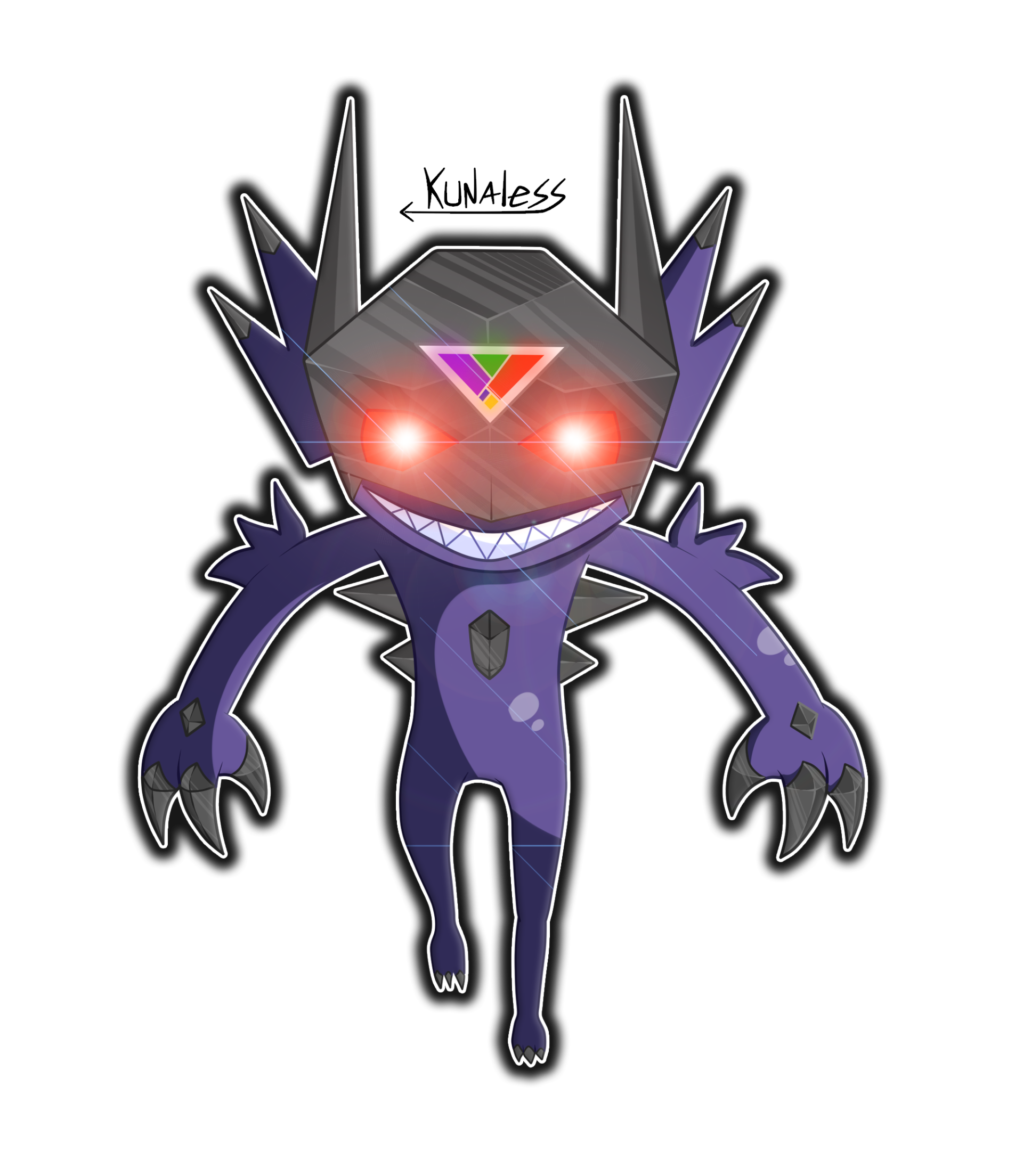 video game Pokémon Ultra Sun and Ultra Moon monster character design Digital Art Image