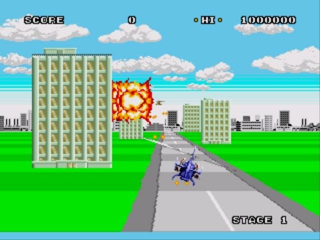 video game Super Thunder Blade Image