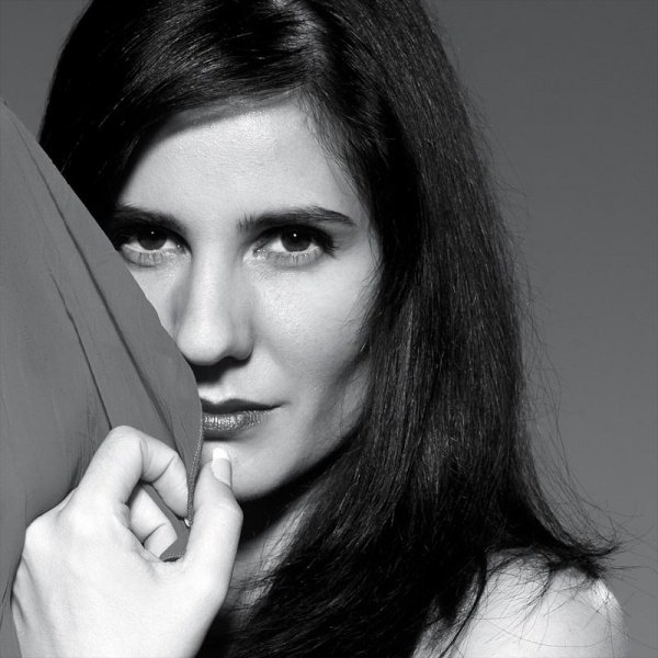 Music Diana Navarro Black & White Face Singer Spanish Image. 