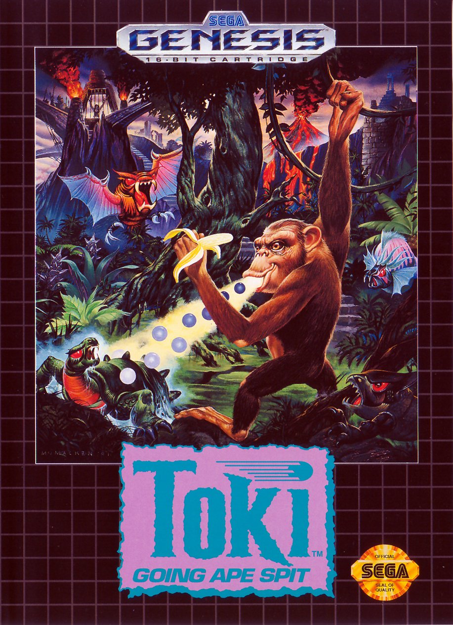 video game Toki: Going Ape Spit Image