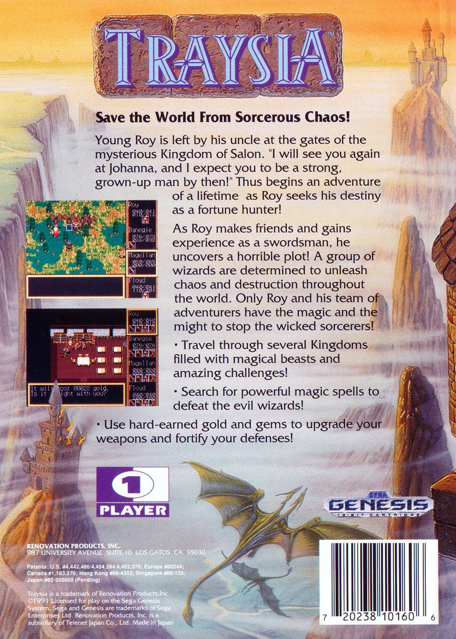 video game Traysia Image