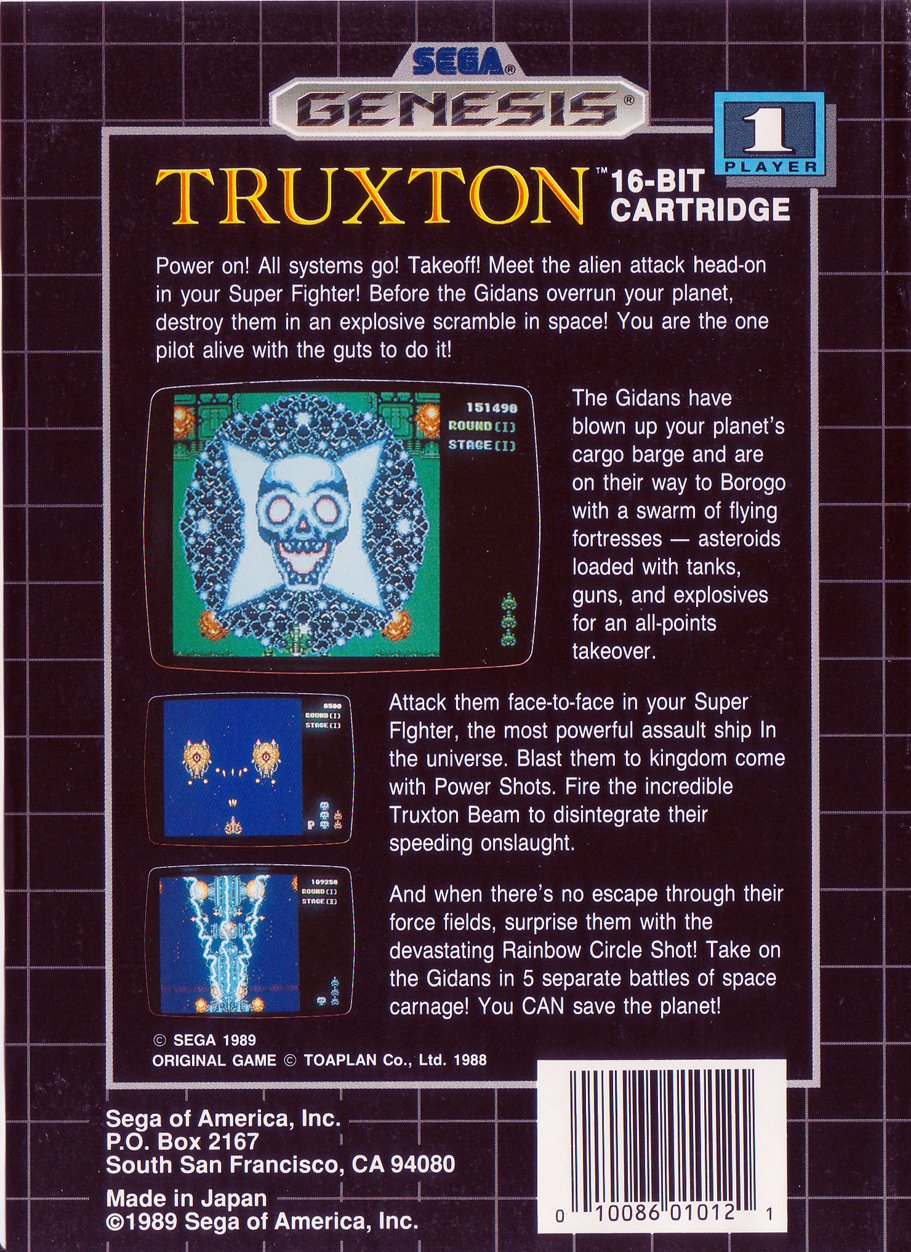 video game Truxton Image