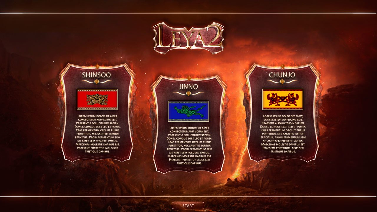  Leya2 - SelectEmpireWindow Interface