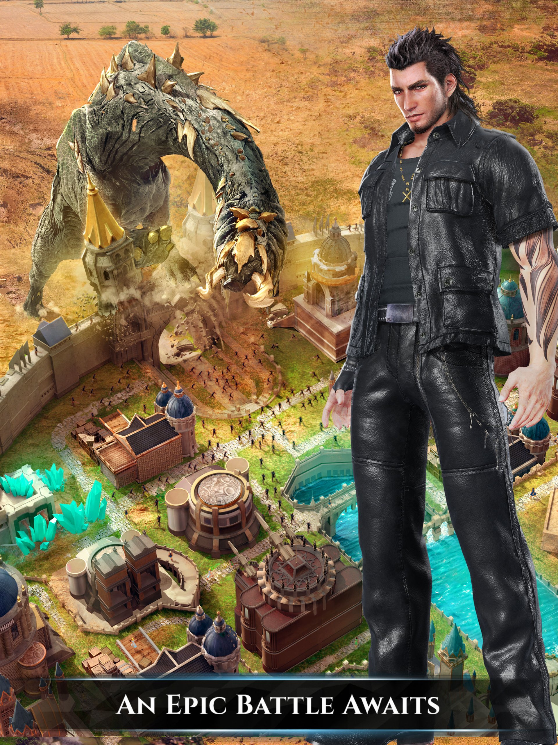 video game Final Fantasy XV: A New Empire fantasy battle monster Image