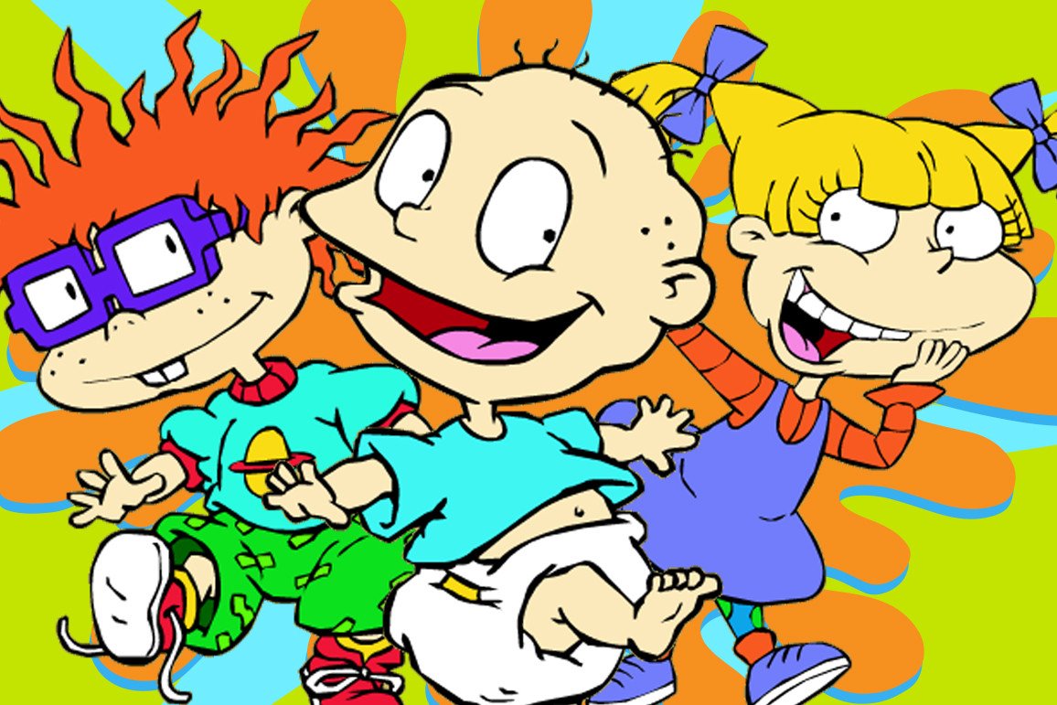 TV Show Rugrats Angelica Pickles Baby Blonde Cartoon Child Chuckie Finster ...
