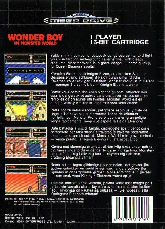 video game Wonder Boy in Monster World Image