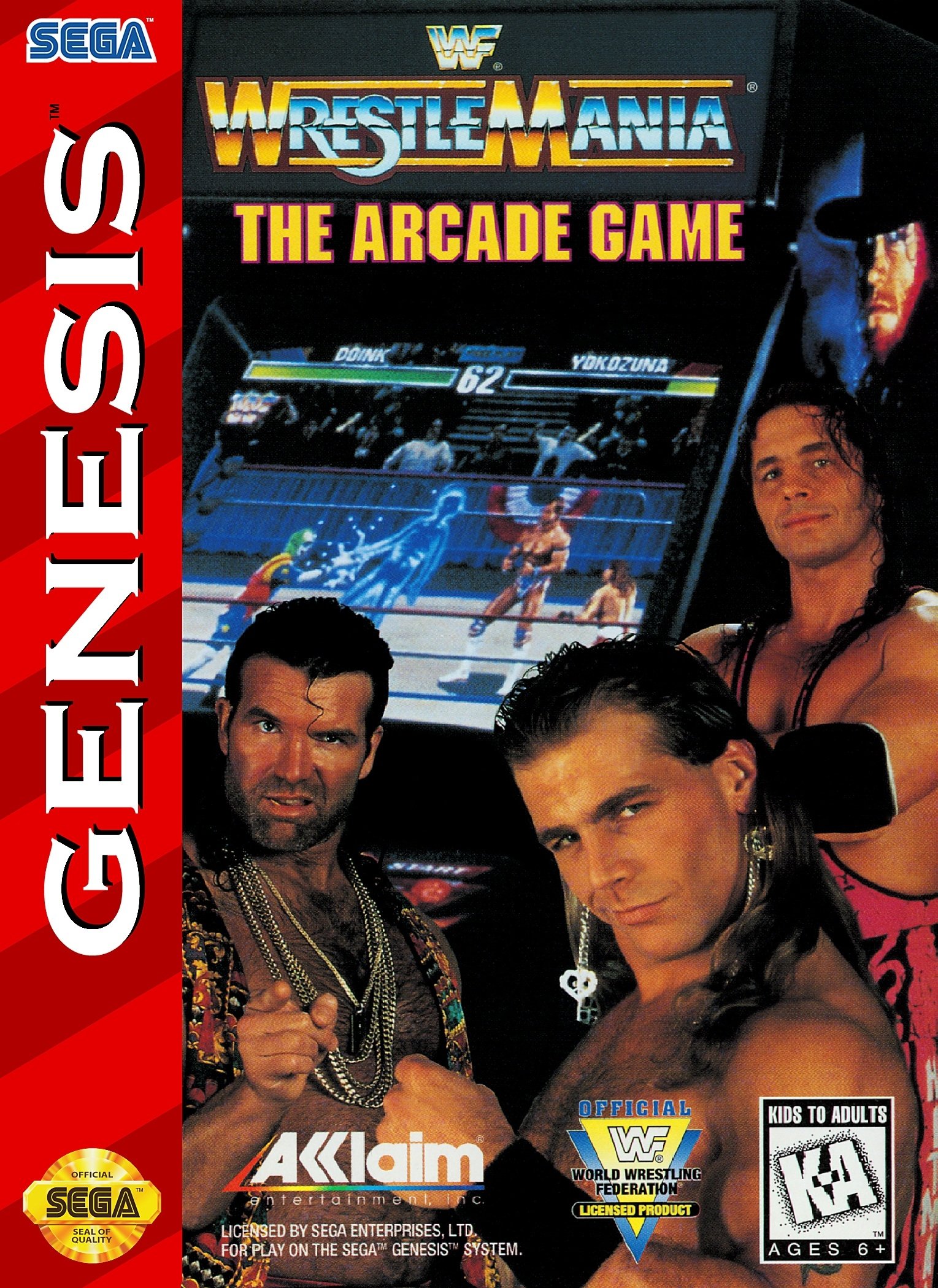 video game WWF WrestleMania: The Arcade Game Image