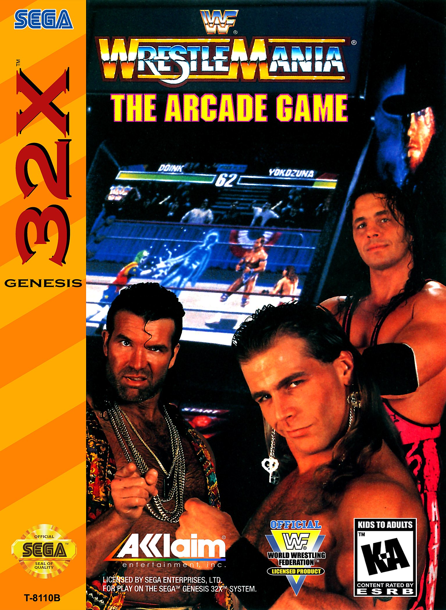 video game WWF WrestleMania: The Arcade Game Image