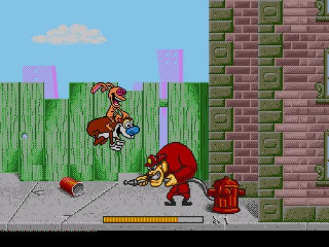 video game The Ren & Stimpy Show Presents: Stimpy's Invention Image