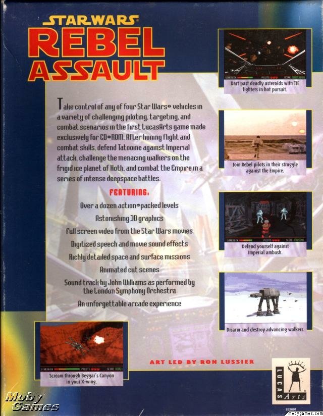 video game Star Wars: Rebel Assault Image