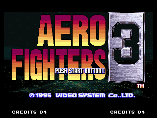 video game Aero Fighters 3 Image