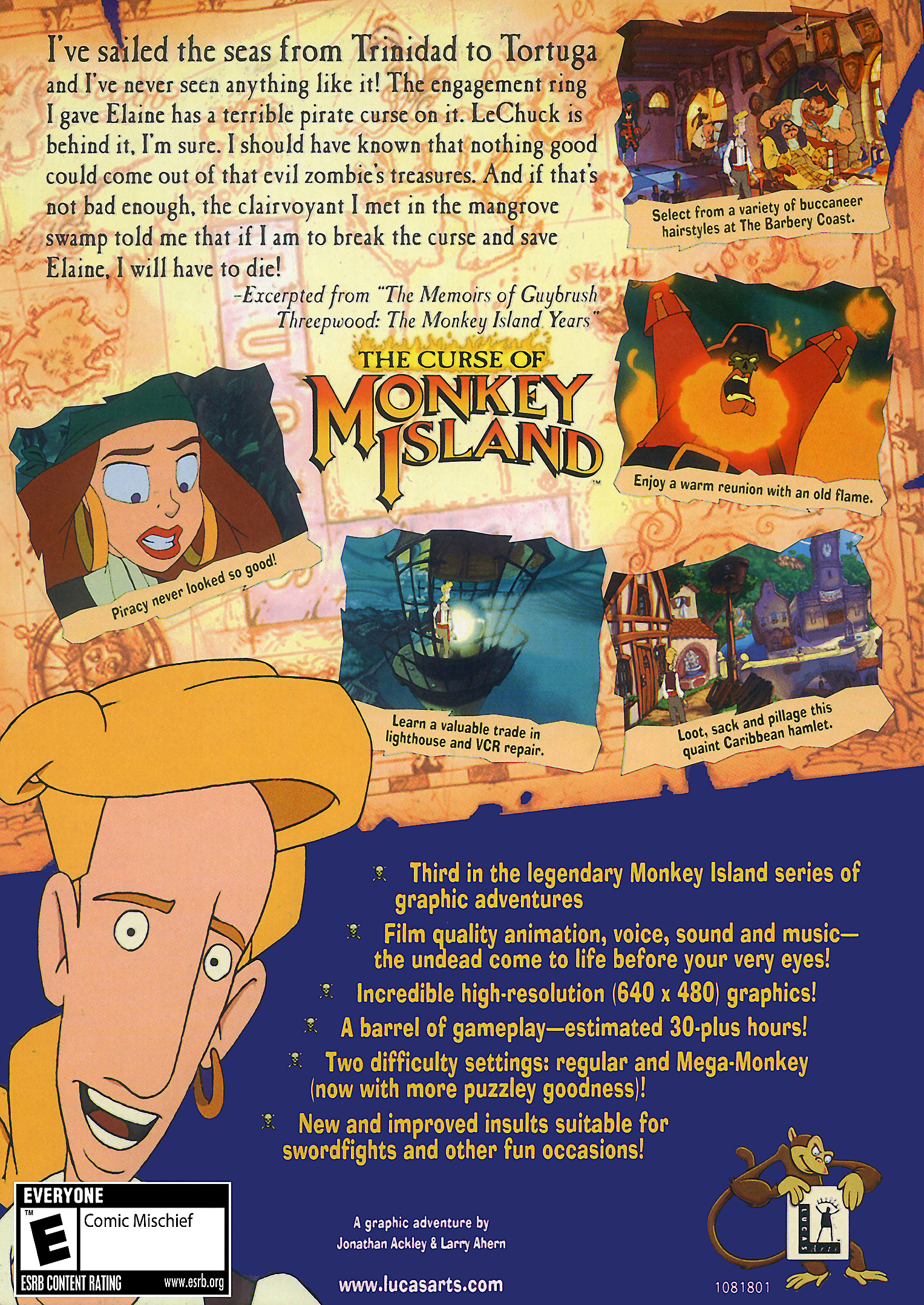 Curse of monkey. Monkey Island 1990 обложка. The Curse of Monkey Island Элайн. The Curse of Monkey Island обложка. Игра проклятие острова обезьян.