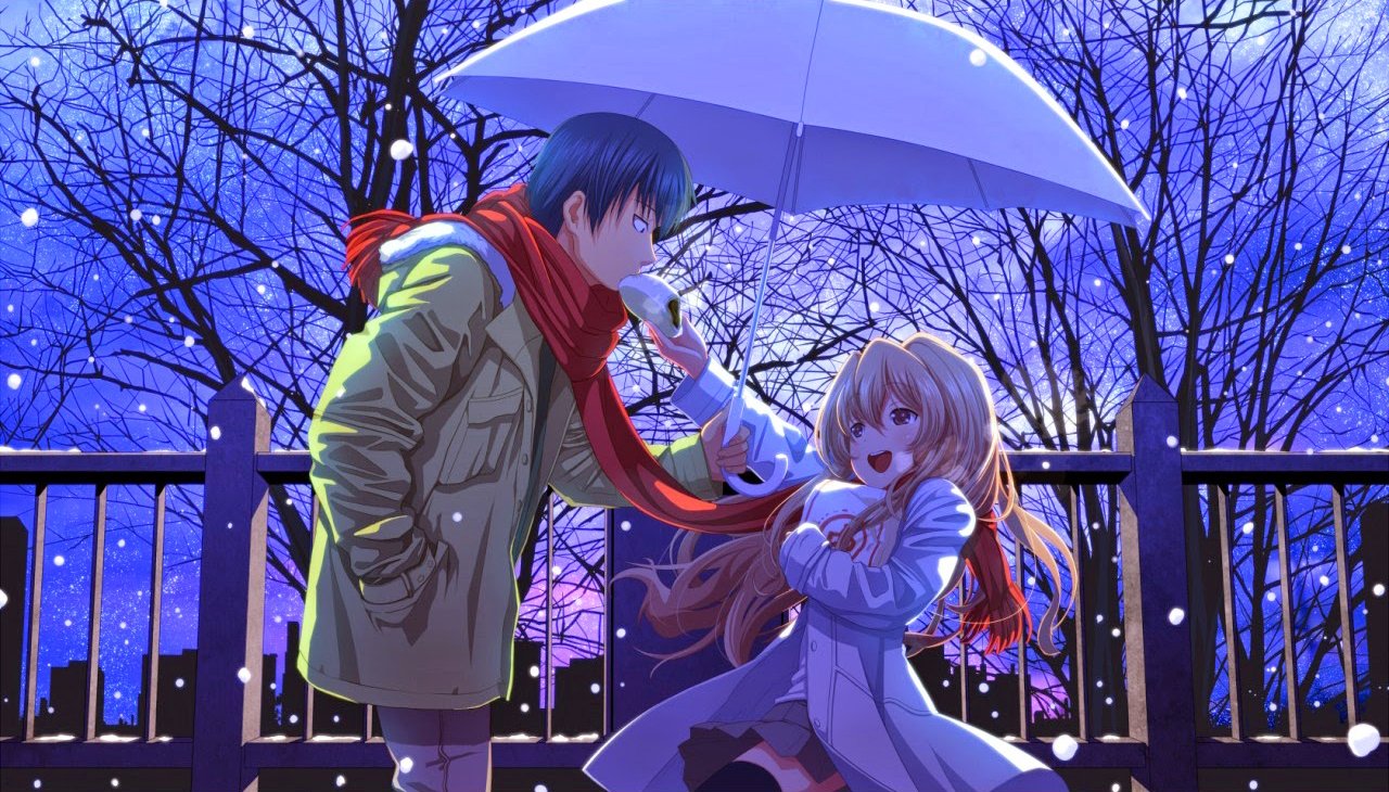 Ryuuji Takasu Taiga Aisaka Anime Toradora! Image