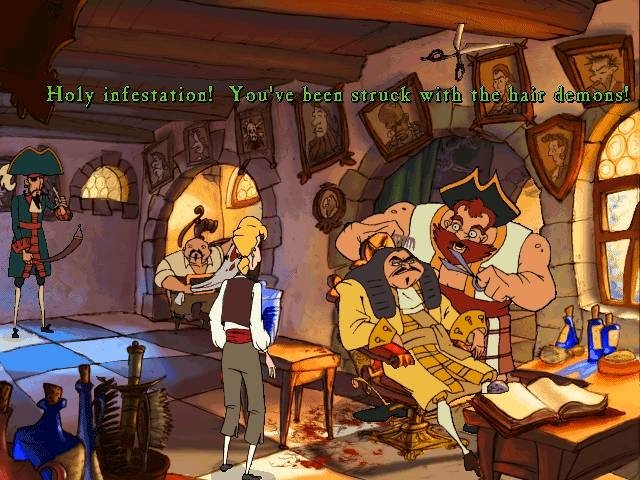 video game the curse of monkey island Image