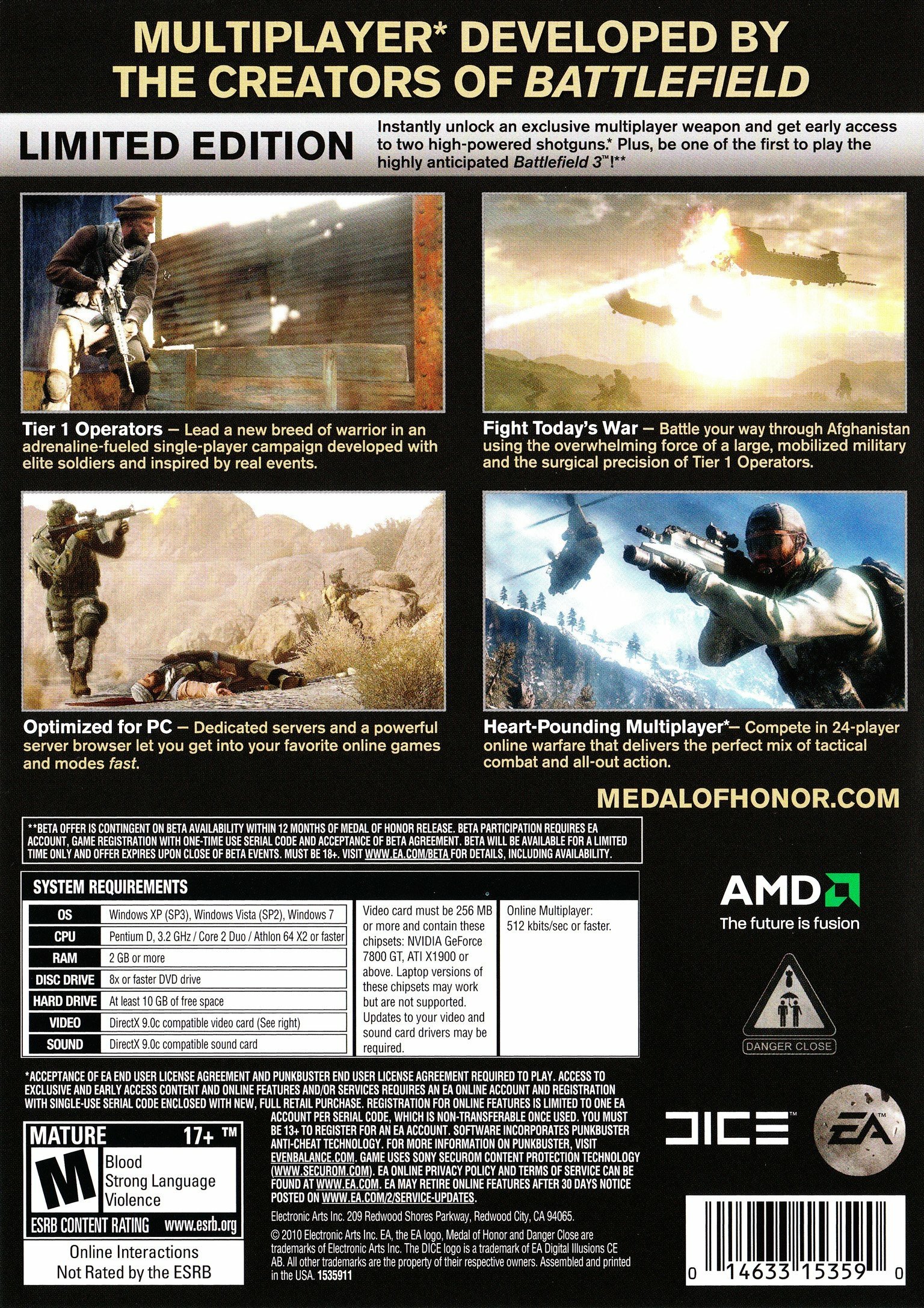 video game Medal Of Honor Image