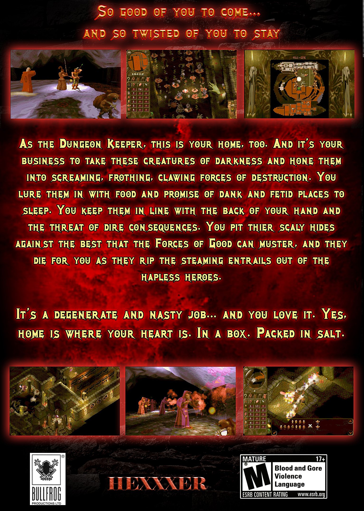 video game Dungeon Keeper Image