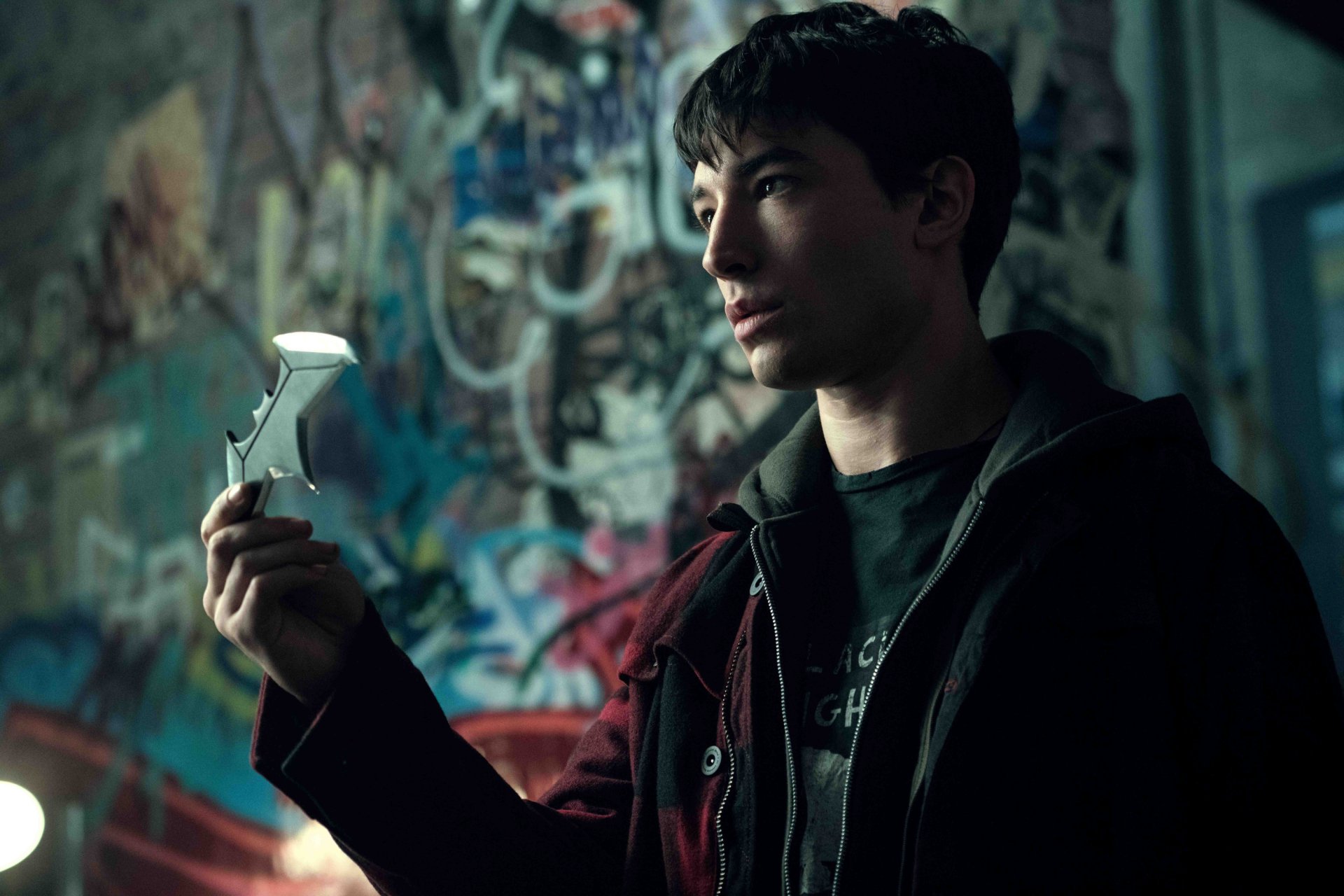 Barry Allen Ezra Miller Flash movie Justice League Image
