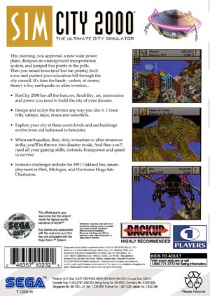 video game SimCity 2000 Image