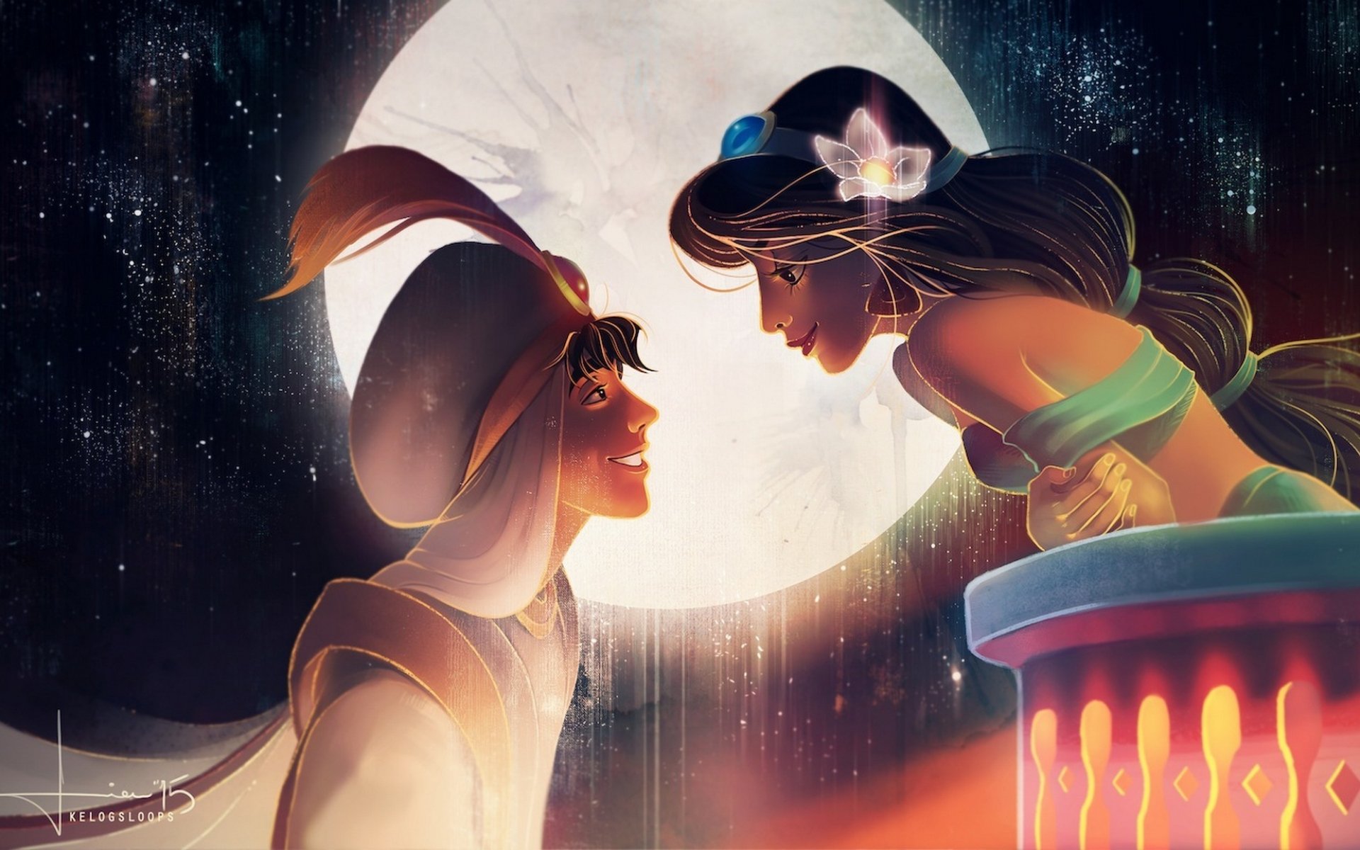  Aladdin and Jasmine