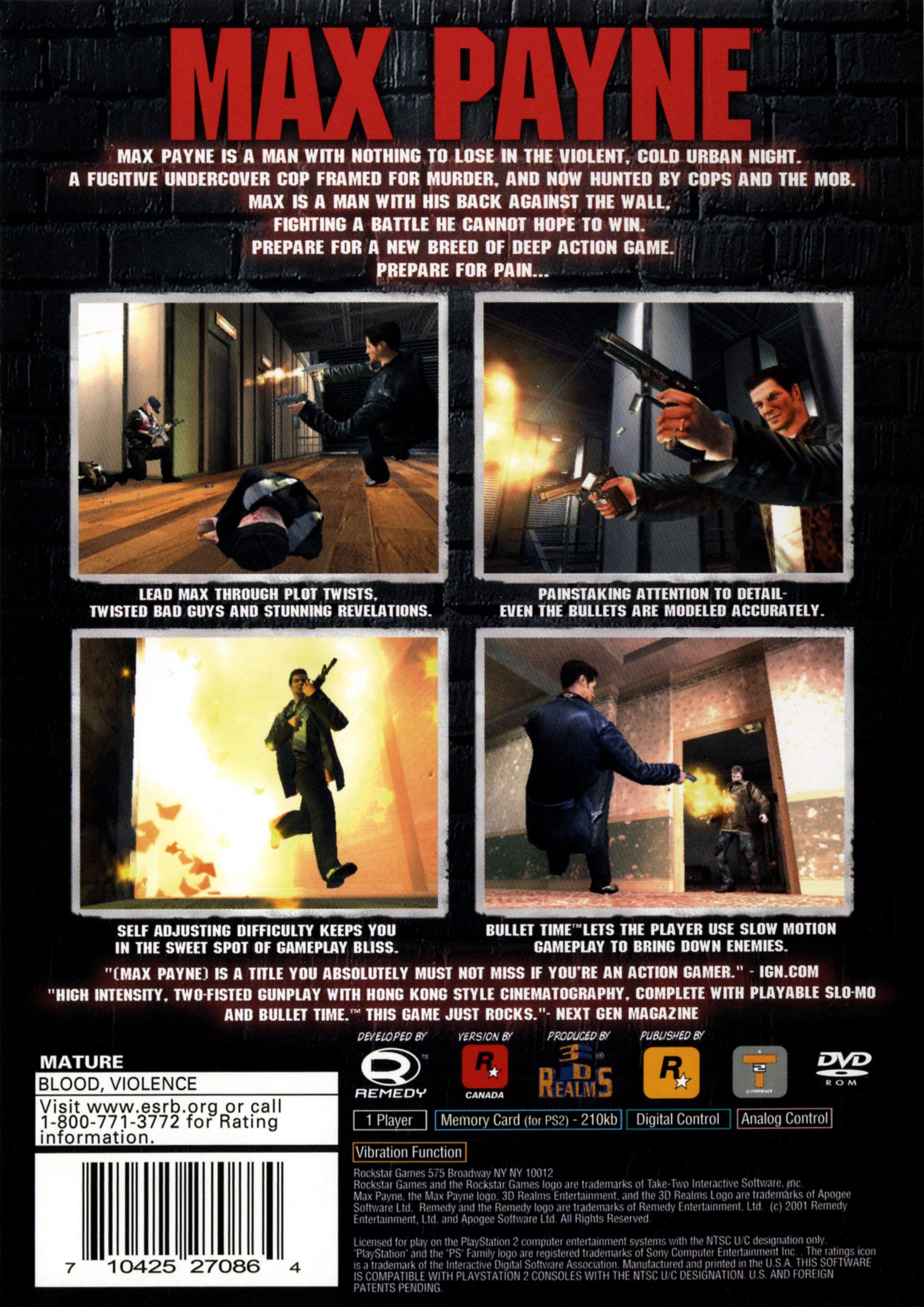 video game Max Payne Image