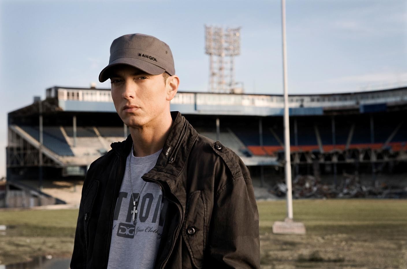Eminem in Detroit for Beautiful