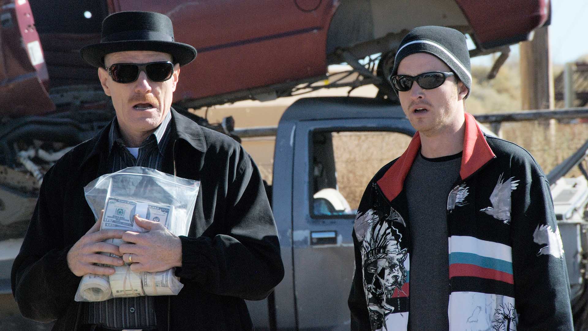 Heisenberg and Jesse PinkmanFirst Season Image Abyss