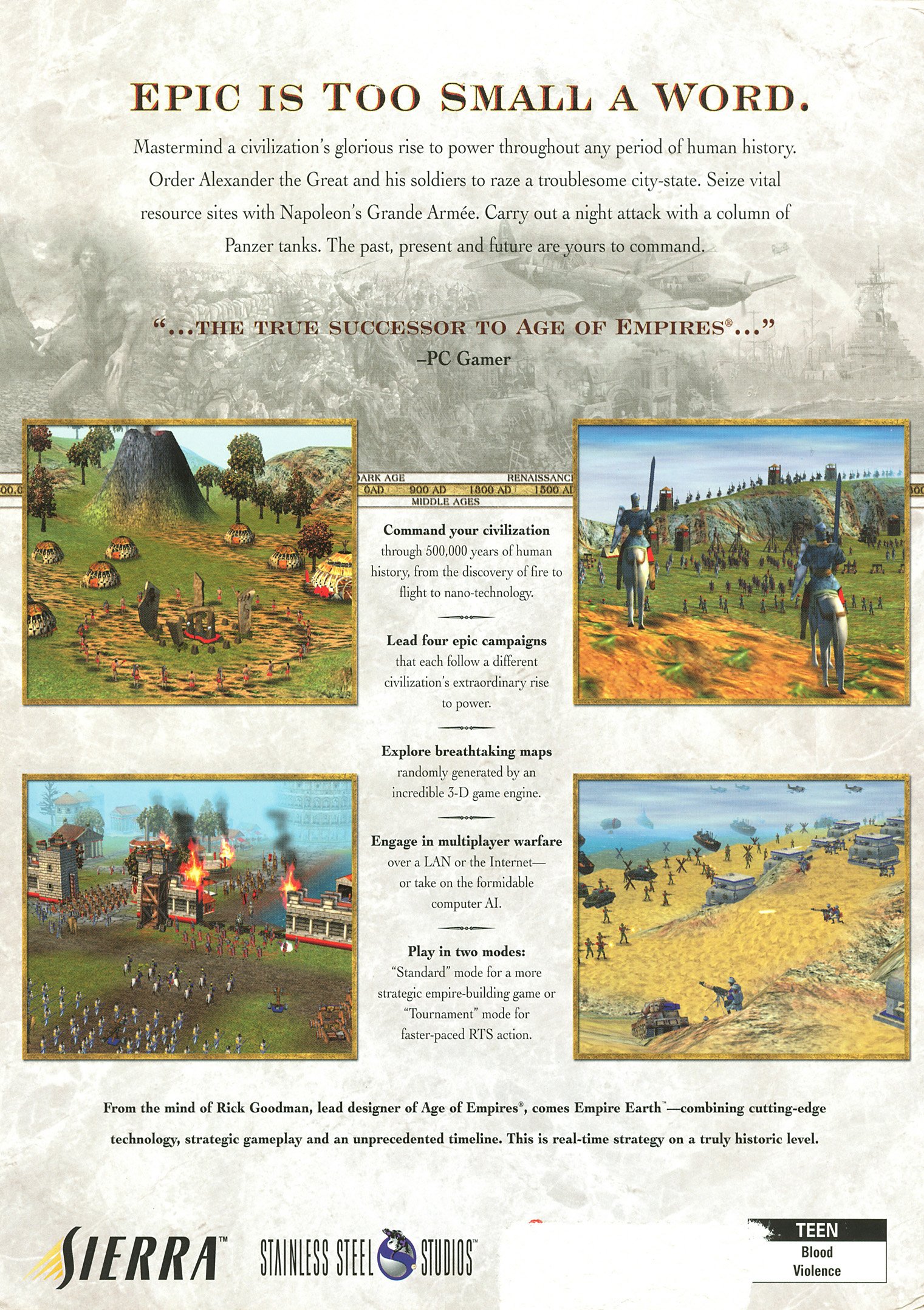 video game Empire Earth Image