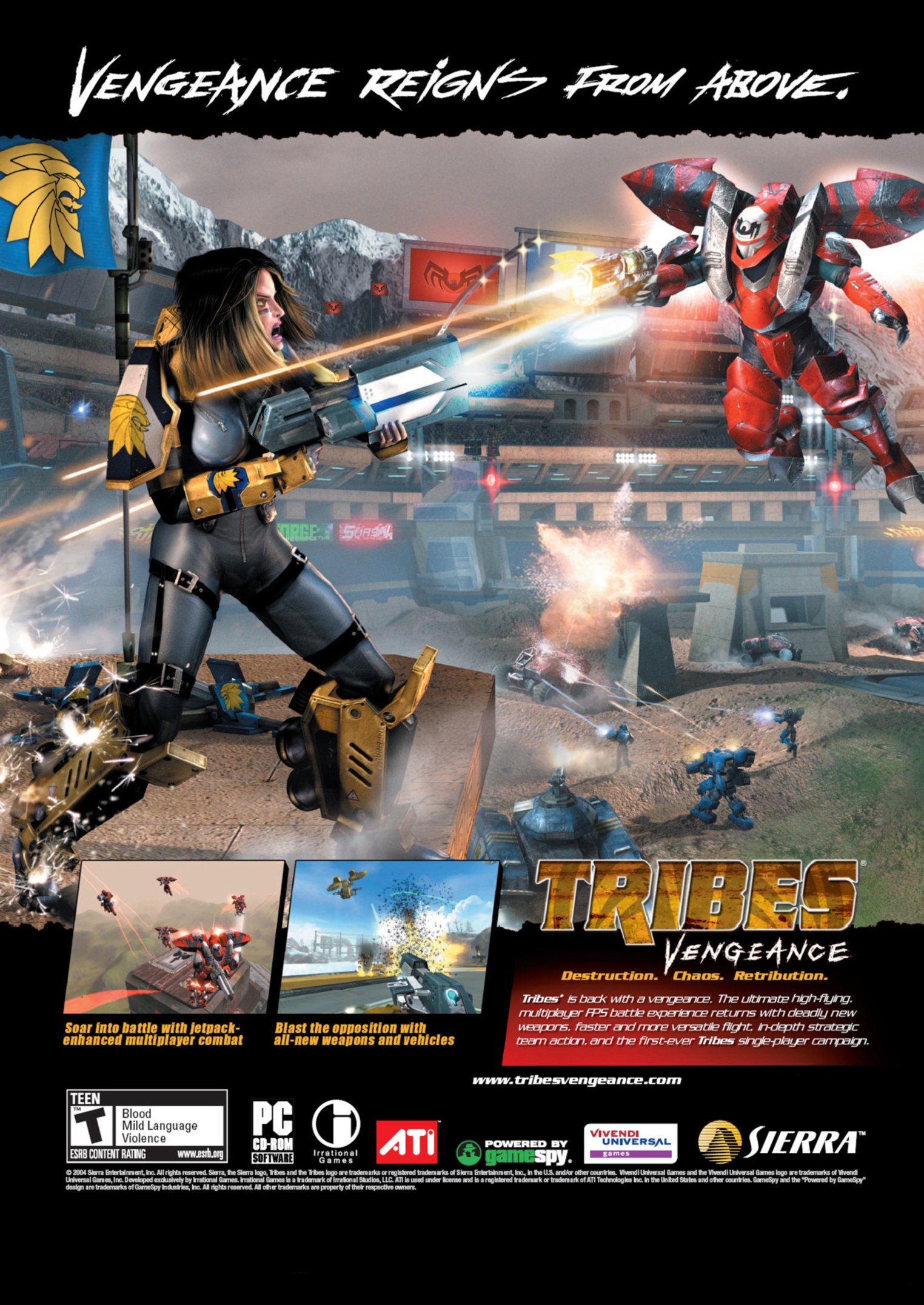 video game Tribes: Vengeance Image