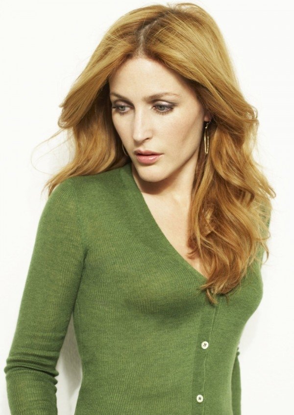 blonde actress Celebrity Gillian Anderson Image