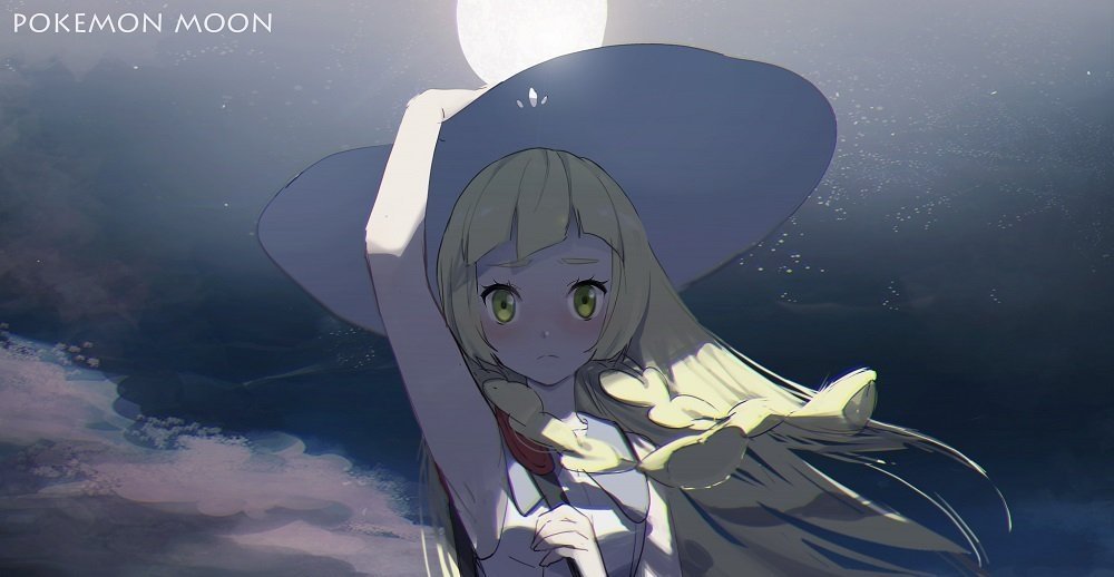 Lillie (Pokemon) video game Pokémon: Sun and Moon Image