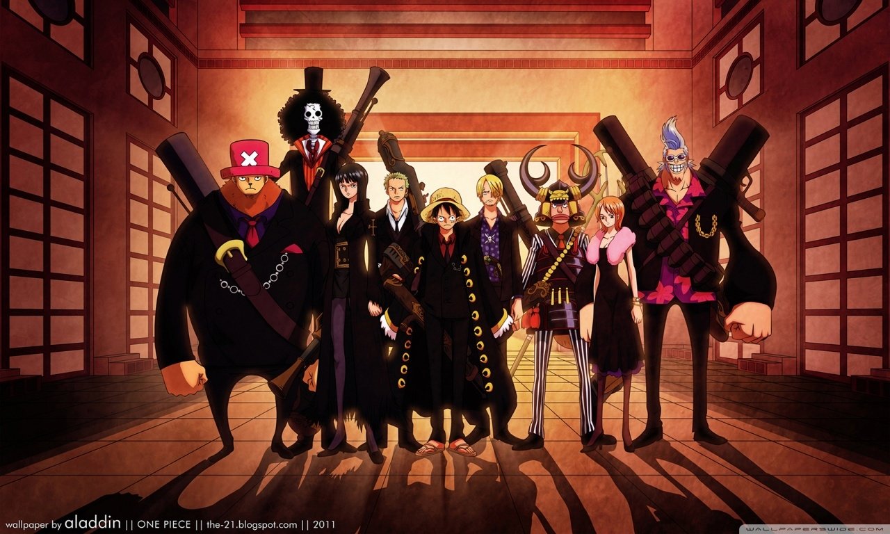 Download Franky (One Piece) Usopp (One Piece) Nico Robin Tony Tony Chopper Nami (One Piece) Brook (One Piece) Sanji (One Piece) Roronoa Zoro Monkey D. Luffy Anime One Piece Image