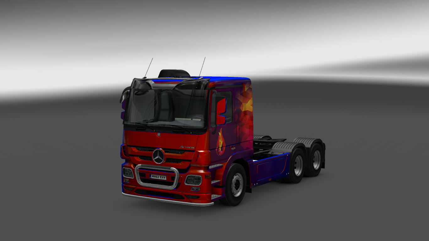  Mercedes Actros modified