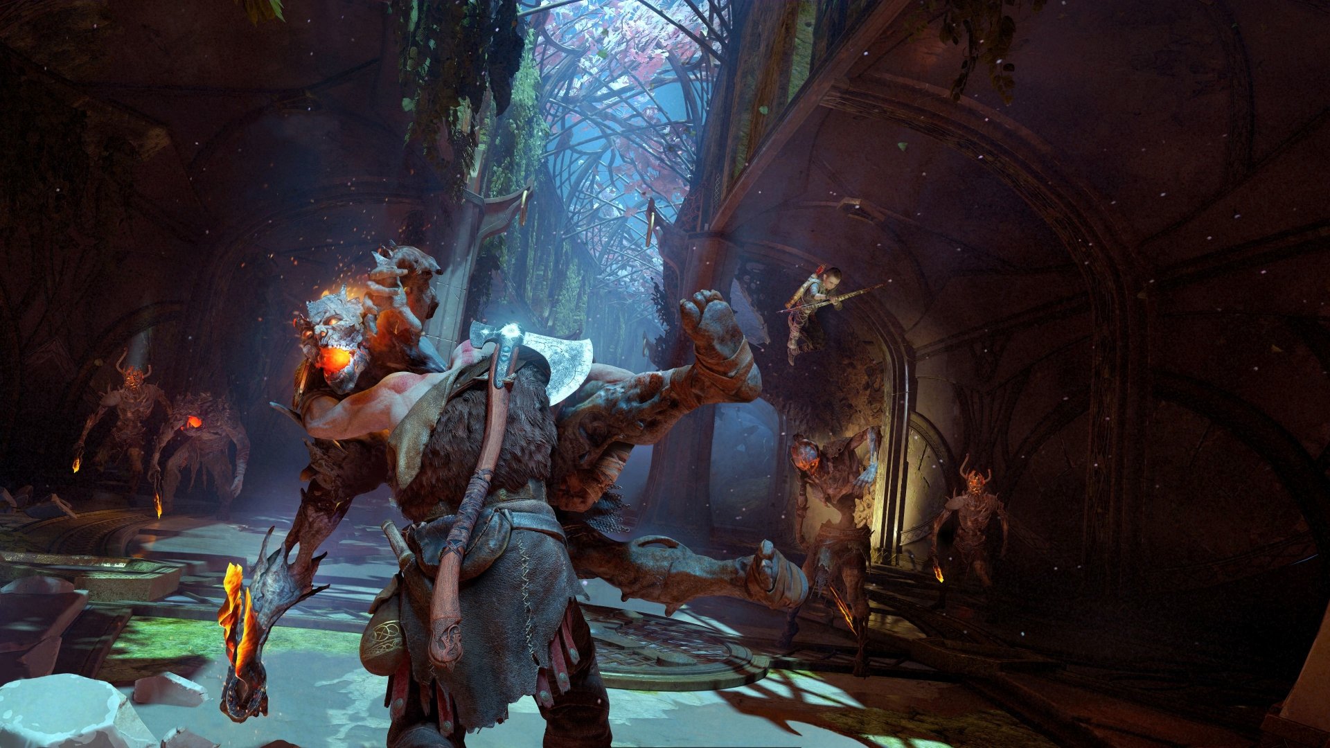  God of War (2018) Monster Push
