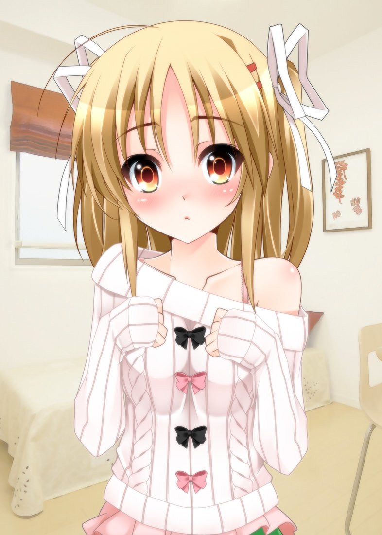  Nagisa Nonohara (off-shoulder sweater)