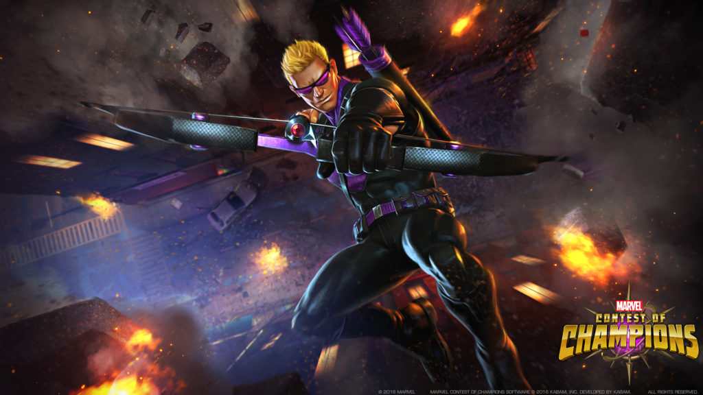 Hawkeye Clint Barton video game MARVEL Contest of Champions Image