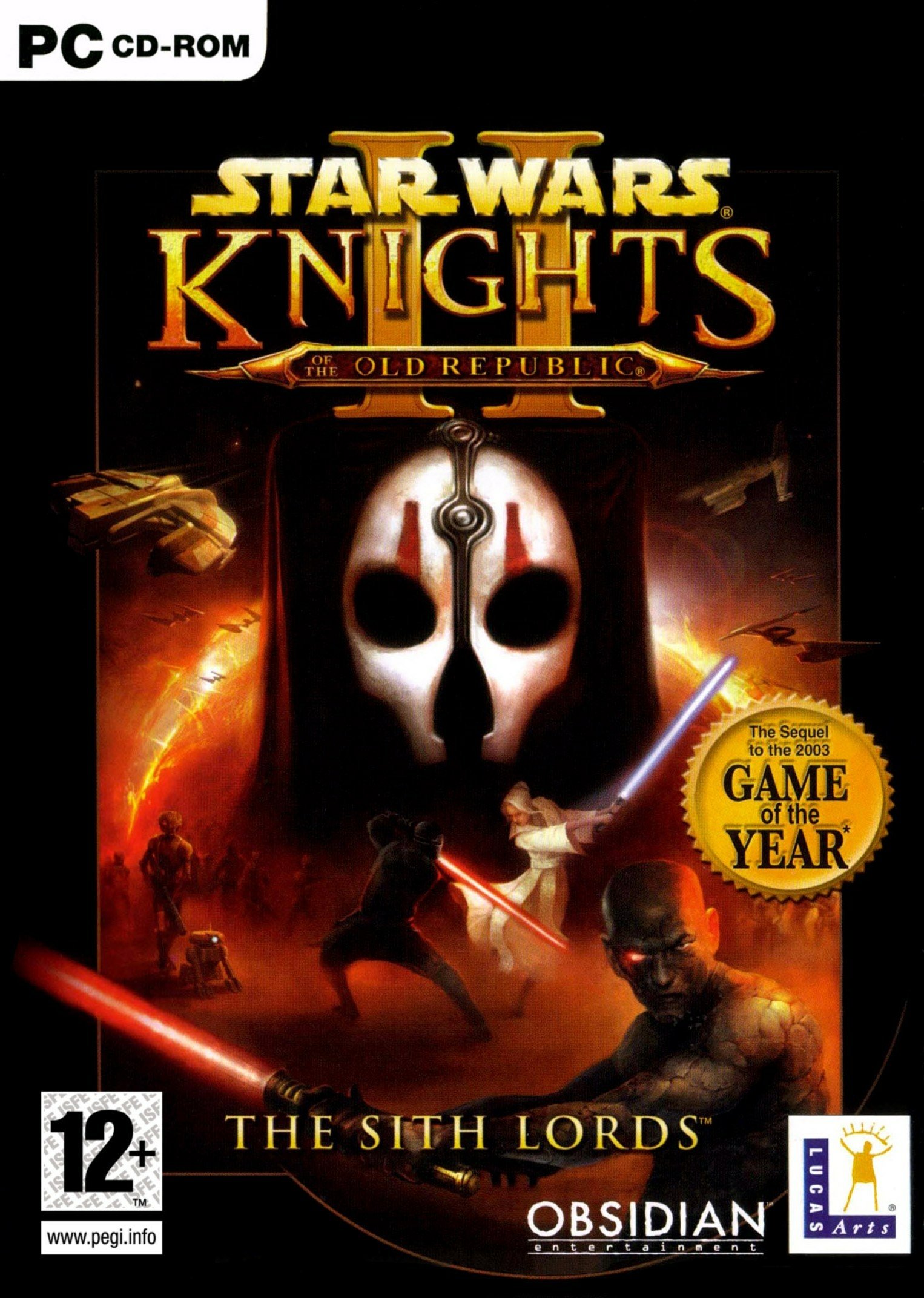 video game Star Wars: Knights of the Old Republic II The Sith Lords Image