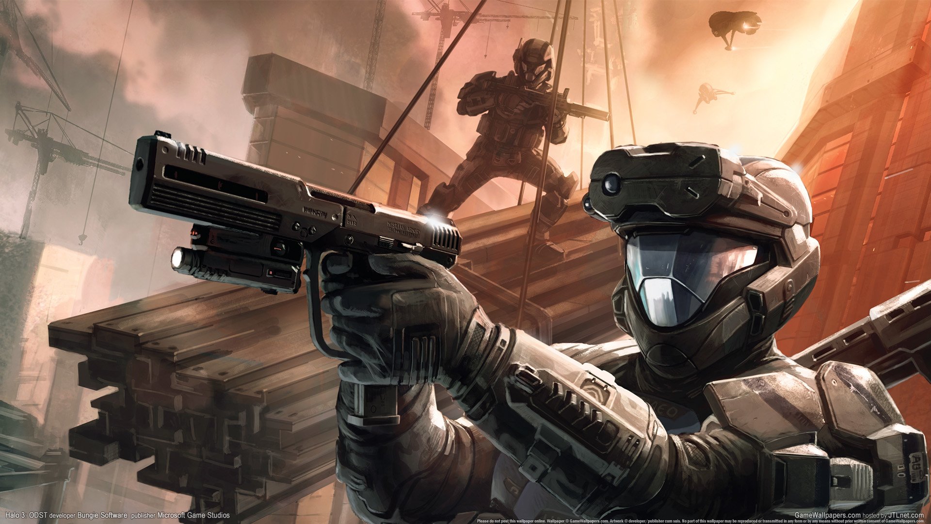 video game Halo 3: ODST Image