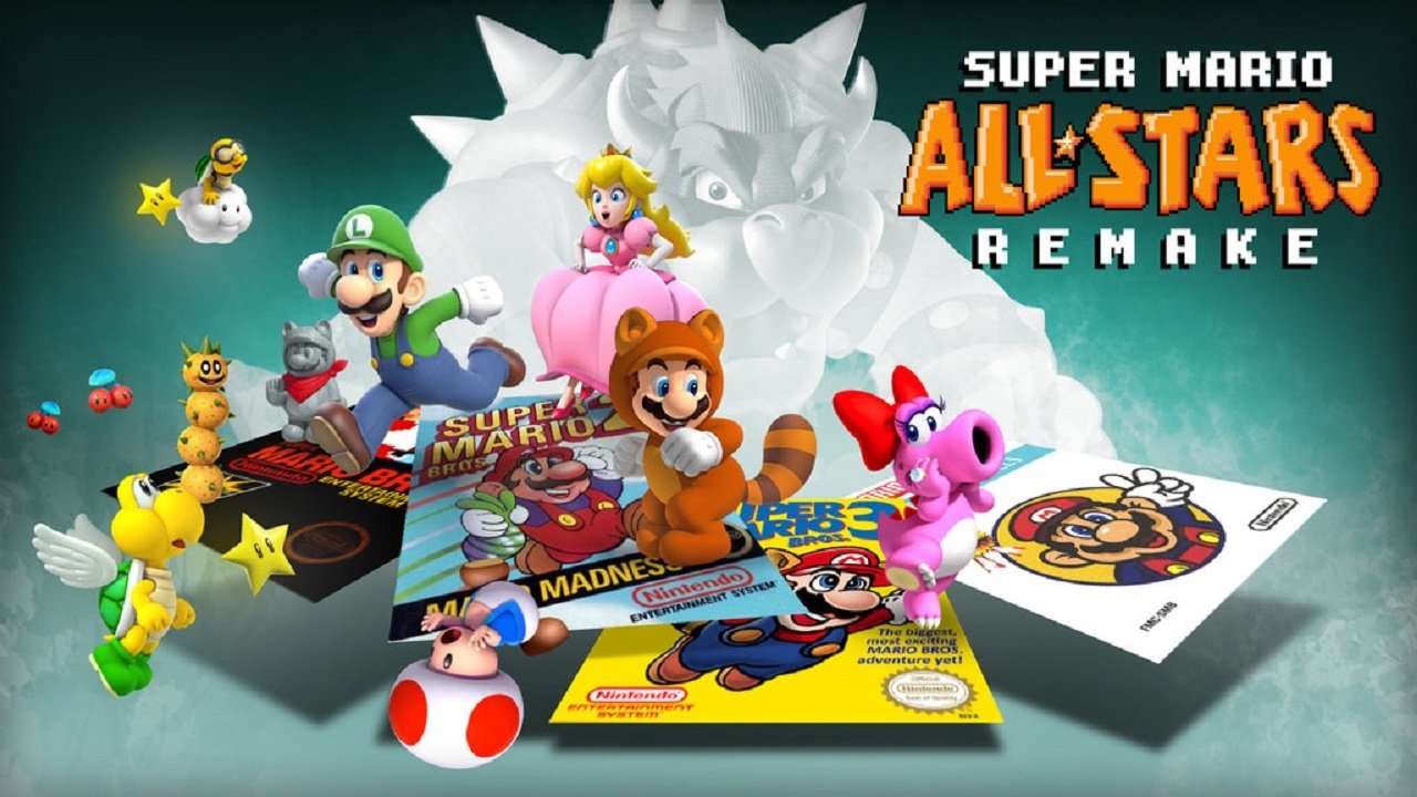 video game super mario all-stars Image