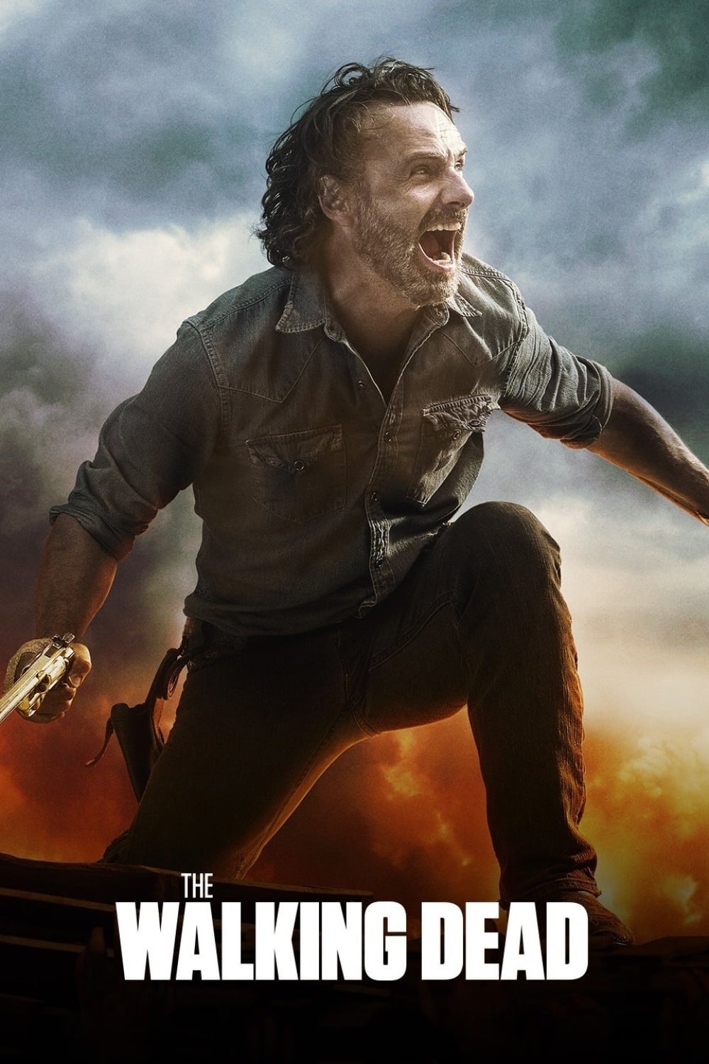 Download Andrew Lincoln Rick Grimes TV Show The Walking Dead Image