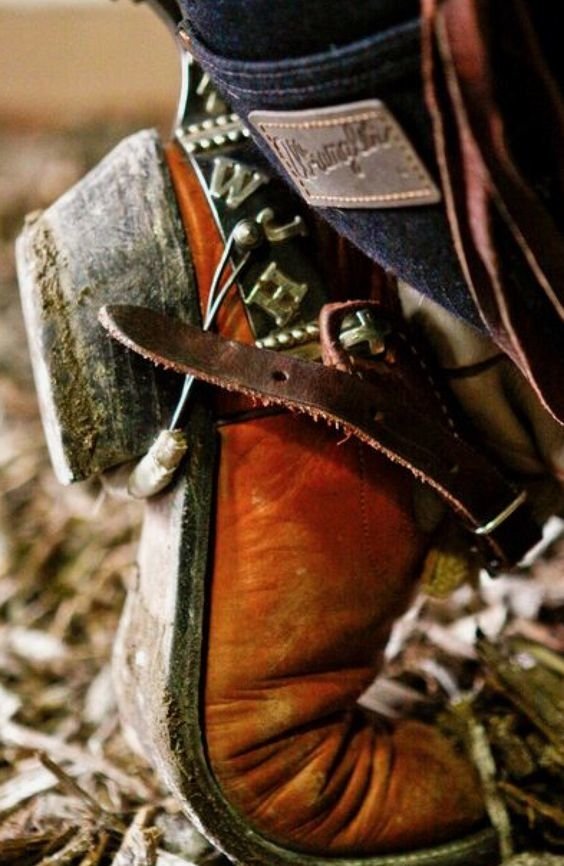boots man cowboy Image