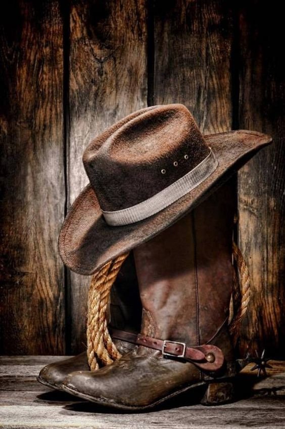 boots hat photography cowboy Image