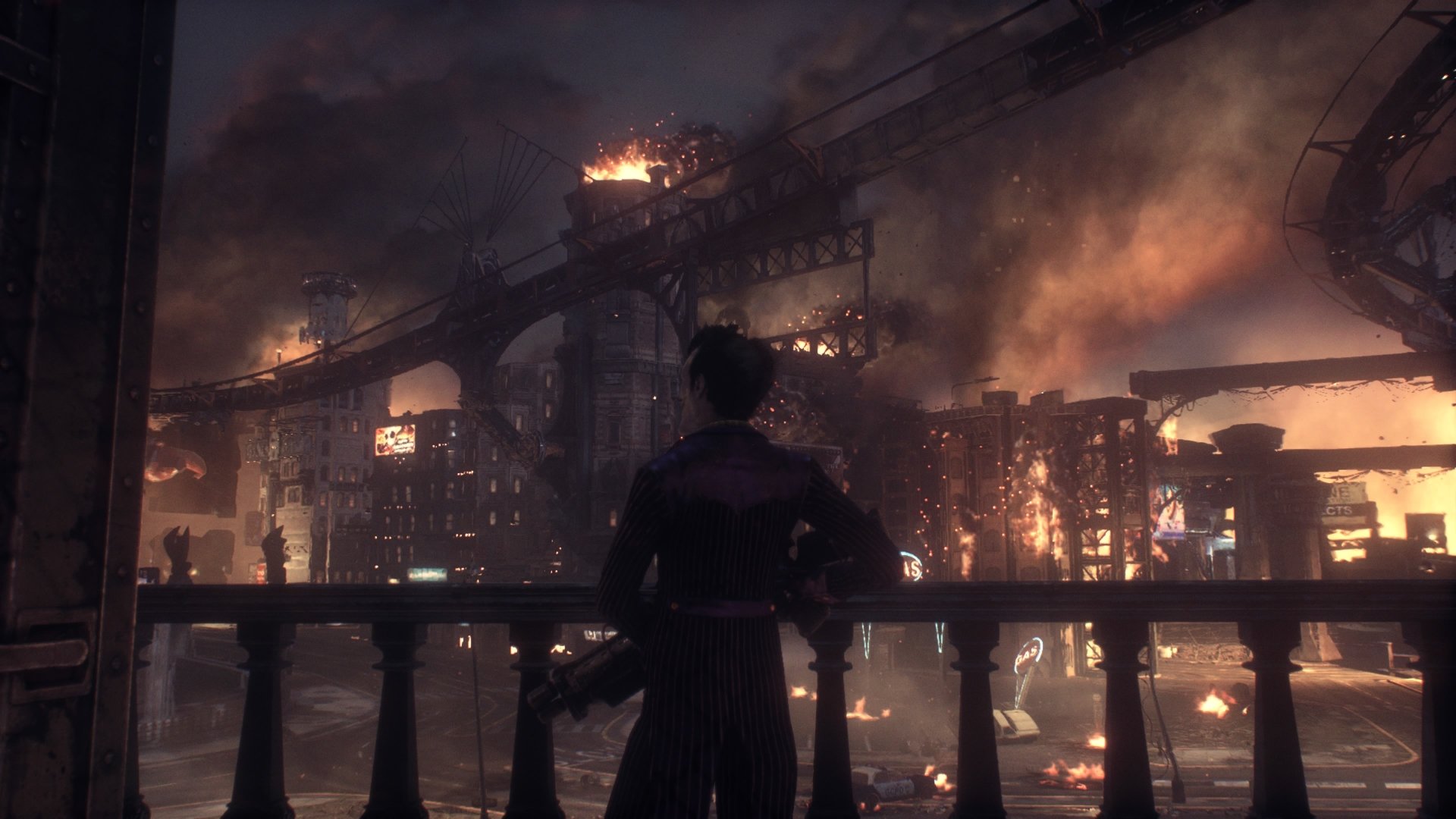  Joker and DESTRUCTION (Batman Arkham Knight)